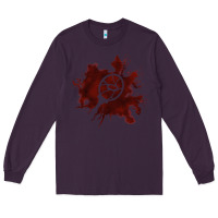 Plum mark of the malkavian Long Sleeve Tee - lanVoArt