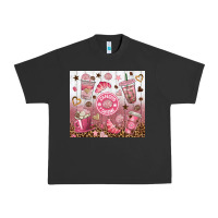 Pigment Black cafecito y chisme with leopard tumbler tbs Urban Heavy Tee - TumblerDesignByShophia