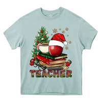 Arona Teacher With Christmas Tree Heavy Core Tee - BundleAndBundleShop