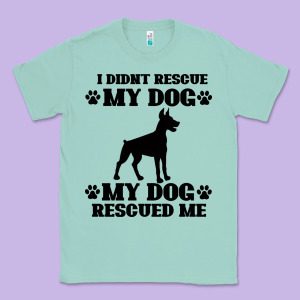 Rescue Dog Classic Tee Designed By Bettercallsaul