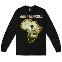 Black hugh mundell 'africa must be free by 1983' Long Sleeve Tee - lanVoArt