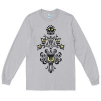 Moon Dust haunted mansion wallpaper Long Sleeve Tee - lanVoArt