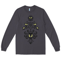 Smoke haunted mansion wallpaper Long Sleeve Tee - lanVoArt