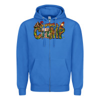 True Royal Summer Camp Zipper Hoodie - CowhideDigitalArt