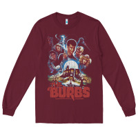Burgundy the burbs Long Sleeve Tee - lanVoArt