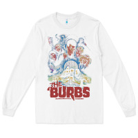 White the burbs Long Sleeve Tee - lanVoArt