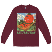 Burgundy waiting for columbus little feat music Long Sleeve Tee - lanVoArt