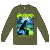 Army Green r.l. stine goosebumps nightmare halloween werewolf fever swamp essenti Long Sleeve Tee - lanVoArt
