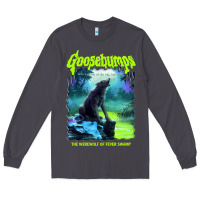 Smoke r.l. stine goosebumps nightmare halloween werewolf fever swamp essenti Long Sleeve Tee - lanVoArt