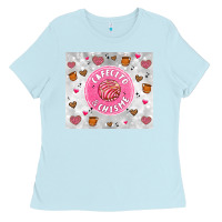Baby Blue cafecito y chisme Ladies Tee - Artiststas