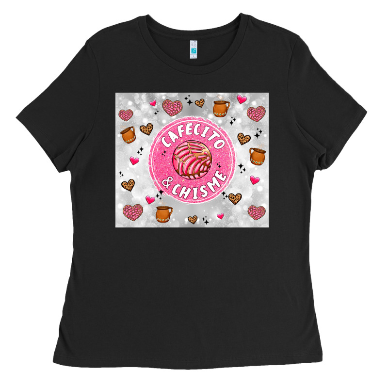 Cafecito Y Chisme Ladies Tee by Artiststas | Teevron