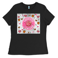 Black cafecito y chisme Ladies Tee - Artiststas