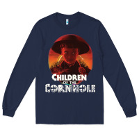 Navy children of the corn halloween cornhole the kids' spooky horror movie Long Sleeve Tee - lanVoArt