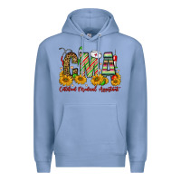 Colony Blue christmas cma certified medical assistant Premium Hoodie - FaDigitalArtStudio