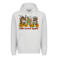 Dove Grey christmas cma certified medical assistant Premium Hoodie - FaDigitalArtStudio