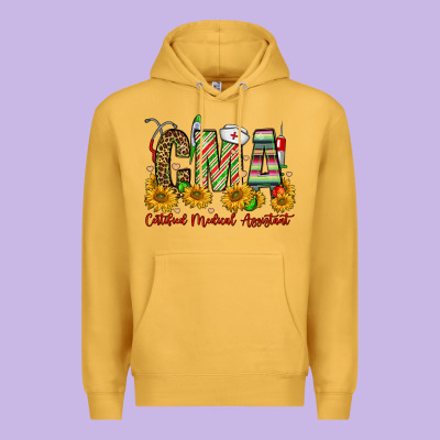 Christmas Cma Certified Medical Assistant Premium Hoodie Designed By Fadigitalartstudio