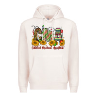 Pale Pink christmas cma certified medical assistant Premium Hoodie - FaDigitalArtStudio