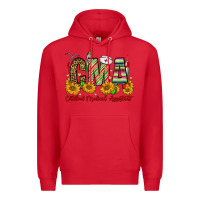 Red christmas cma certified medical assistant Premium Hoodie - FaDigitalArtStudio
