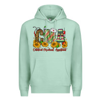 Seafoam christmas cma certified medical assistant Premium Hoodie - FaDigitalArtStudio