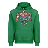 Emerald gypsy soul thunderbird Urban Hoodie - BarkalooDesign