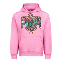 Fuchsia Pink gypsy soul thunderbird Urban Hoodie - BarkalooDesign