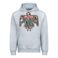 Heather Grey gypsy soul thunderbird Urban Hoodie - BarkalooDesign