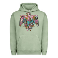 Pigment Oil Green gypsy soul thunderbird Urban Hoodie - BarkalooDesign