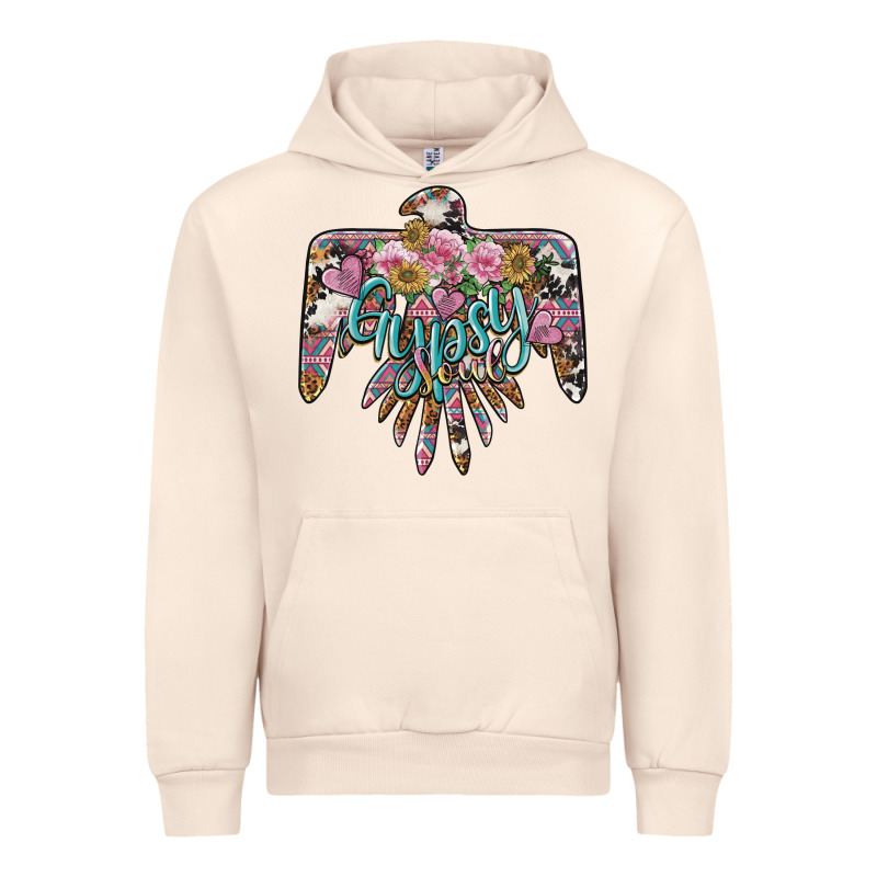 Gypsy Soul Thunderbird Urban Hoodie by BarkalooDesign | Teevron