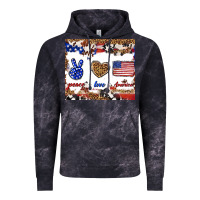 Cloud Black peace love america Vintage Hoodie - TumblerDesignByShophia