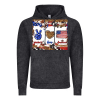Vintage Black peace love america Vintage Hoodie - TumblerDesignByShophia