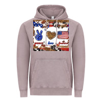 Vintage Zinc peace love america Vintage Hoodie - TumblerDesignByShophia