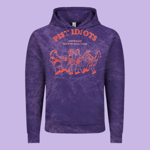 Pist Idiots Vintage Hoodie Designed By Lanvoart