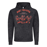 Vintage Black pist idiots Vintage Hoodie - lanVoArt