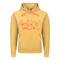 Vintage Mustard pist idiots Vintage Hoodie - lanVoArt