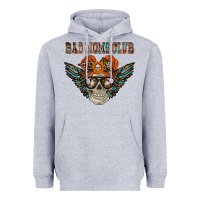 Heather Grey bad moms club Heavyweight Hoodie - RacoonDesign