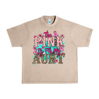 French Oak The pink is for my Aunt Cancer Awareness Urban Heavy Tee - HowdyJamesFarm