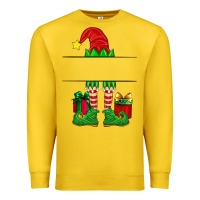 Lemon christmas elf custom name Premium Sweatshirt - Artiststas