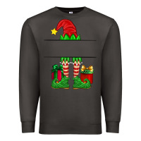 Smoke christmas elf custom name Premium Sweatshirt - Artiststas