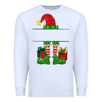 White christmas elf custom name Premium Sweatshirt - Artiststas