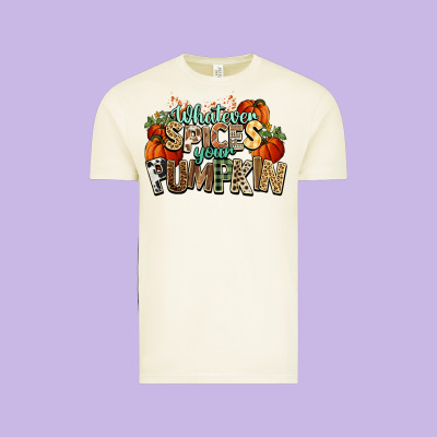 Whatever Spices Your Pumpkin Fall Vintage Tee Designed By Nancycooperartshop