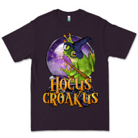 Plum Hocus Croakus Frog Premium Tee - LillyAllenDesigns