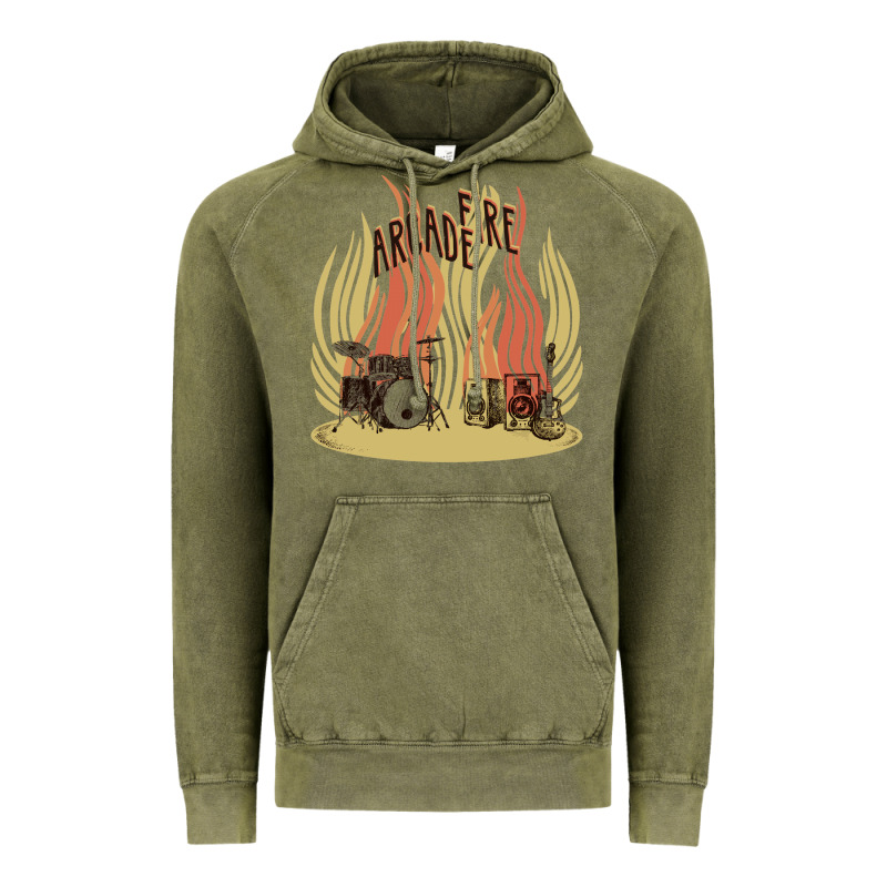 The Arcade Fire Vintage Hoodie by lanVoArt | Teevron