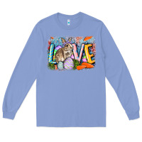 Colony Blue love easter Long Sleeve Tee - CowGirlArtShop