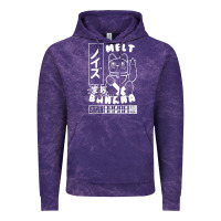 Cloud Purple melt banana Vintage Hoodie - lanVoArt