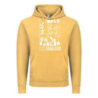 Vintage Mustard melt banana Vintage Hoodie - lanVoArt