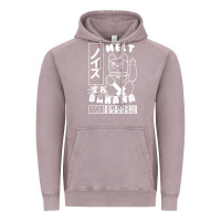 Vintage Zinc melt banana Vintage Hoodie - lanVoArt