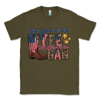 Army Green the land yee the home of the haw Classic Tee - RacoonDesign