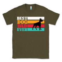 Army Green Best Dog Dad Ever Classic Tee - Bettercallsaul