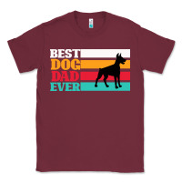 Burgundy Best Dog Dad Ever Classic Tee - Bettercallsaul