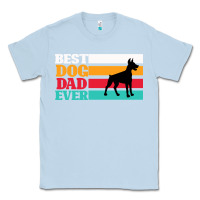 Dusty Blue Best Dog Dad Ever Classic Tee - Bettercallsaul